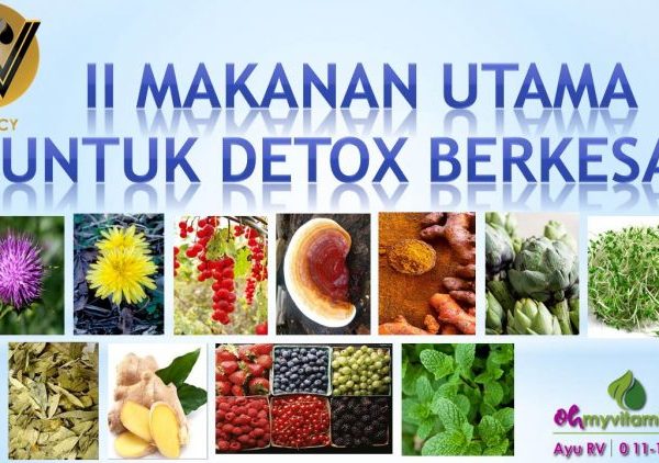 11 MAKANAN PENYOKONG PROSES DETOX SECARA SEMULAJADI