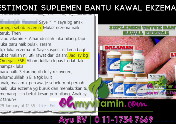 HIMPUNAN TESTIMONI SUPLEMEN BANTU RAWAT EKZEMA
