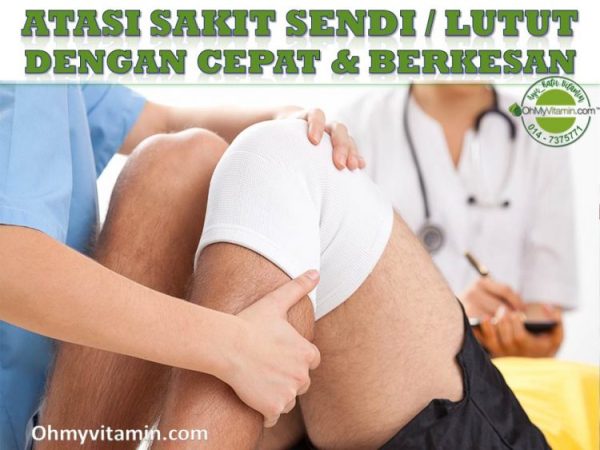 CARA ATASI SAKIT SENDI LUTUT DENGAN CEPAT DAN BERKESAN.