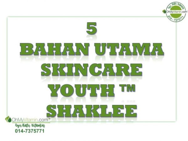 5 BAHAN UTAMA YOUTH SKINCARE