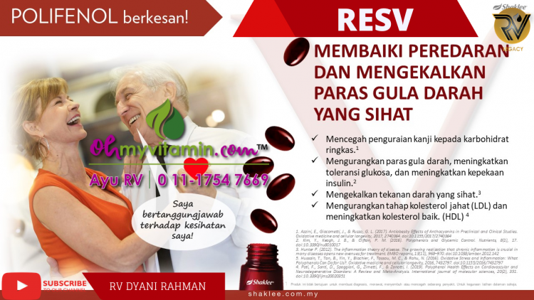 BAIKI PEREDARAN DAN KEKALKAN GULA DALAM DARAH DENGAN RESV