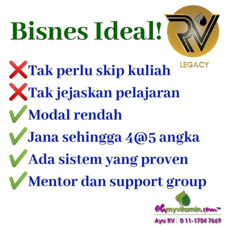 BISNES IDEAL UNTUK PELAJAR TANPA JEJASKAN KULIAH DAN PELAJARAN