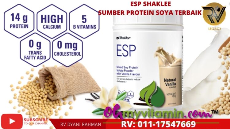 ESP SHAKLEE SUMBER PROTEIN SOYA TERBAIK