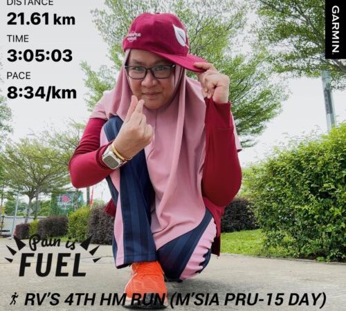 HALF MARATHON KALI KE EMPAT DALAM HIDUPKU