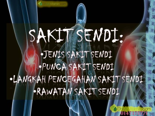 SAKIT SENDI: KENALI PUNCA DAN RAWATAN SAKIT SENDI TANPA SUNTIKAN STEROID