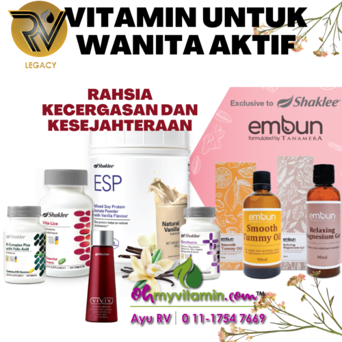 KEPERLUAN VITAMIN UNTUK WANITA AKTIF: RAHSIA KECERGASAN DAN KESEJAHTERAAN
