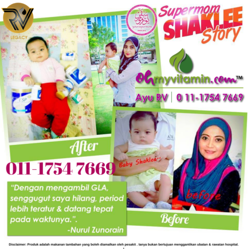 MASALAH PERIOD DAN SENGGUGUT HILANG SELEPAS AMALKAN SET WANITA SHAKLEE