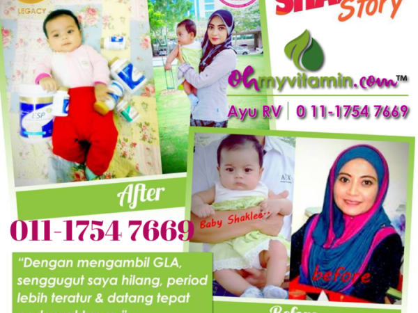 MASALAH PERIOD DAN SENGGUGUT HILANG SELEPAS AMALKAN SET WANITA SHAKLEE