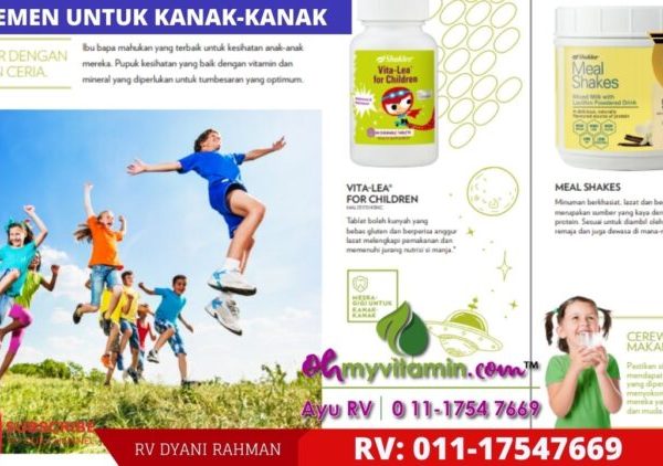 MULTIVITAMIN TERBAIK UNTUK KANAK-KANAK