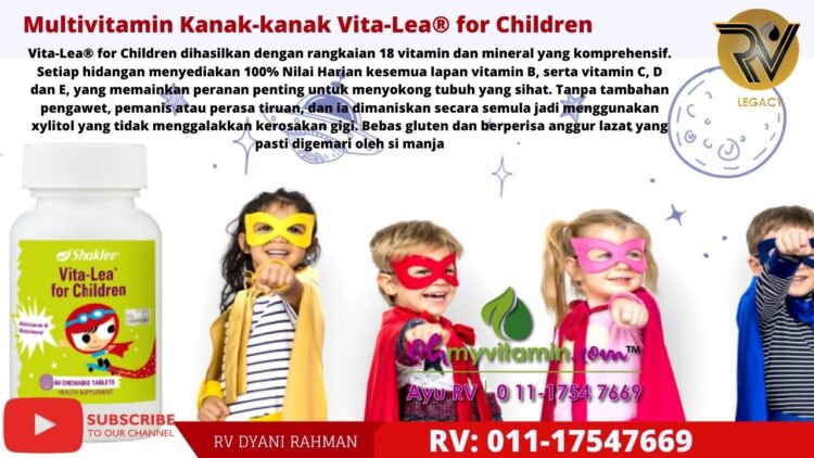 Vitamin C shaklee Sesuai Untuk Umur Berapa ?