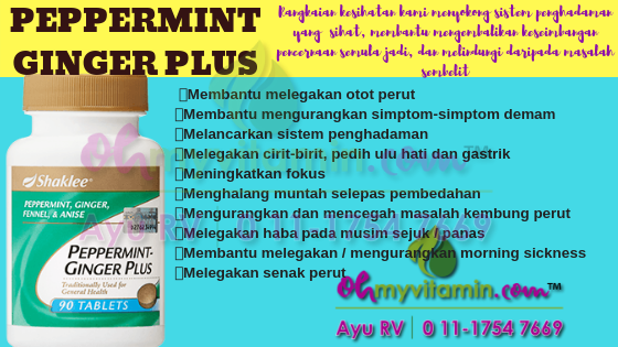 PEPPERMINT GINGER PLUS