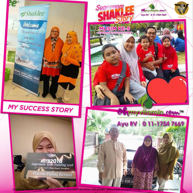 BISNES SHAKLEE BANTU SAYA BAHAGIAKAN INSAN INSAN TERSAYANG