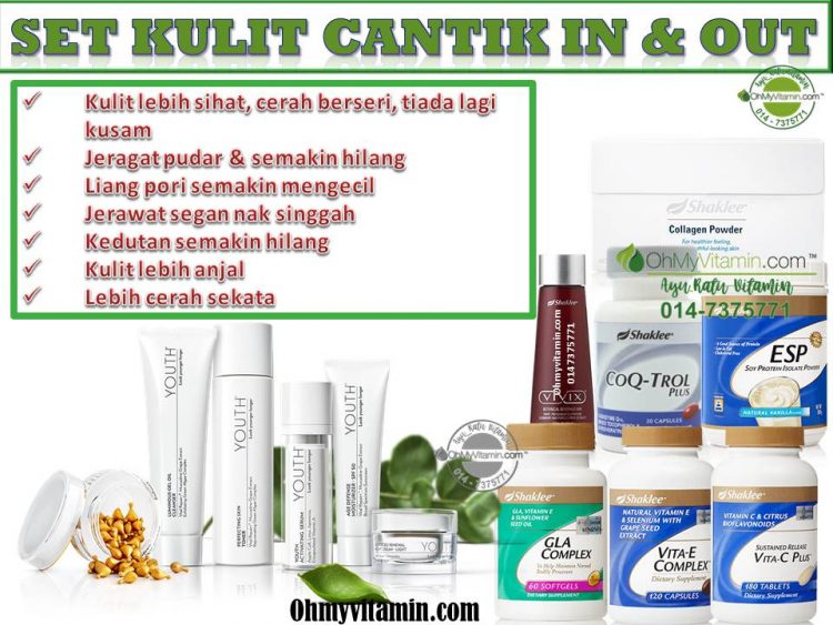 HILANG JERAWAT DENGAN SET CANTIK SHAKLEE