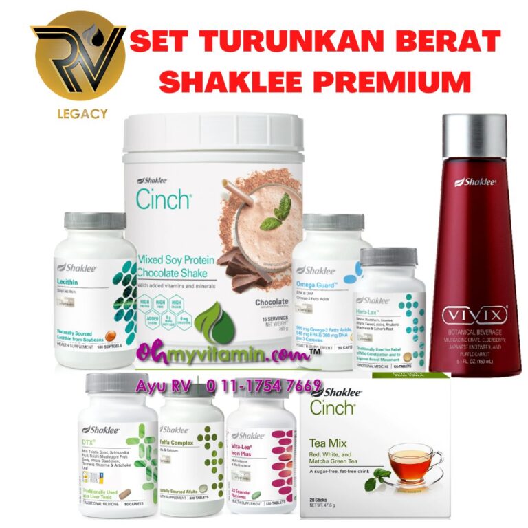 SET KURUS SHAKLEE PREMIUM