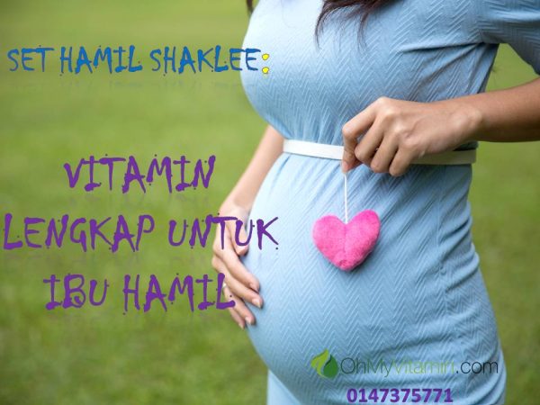 SET KEHAMILAN SHAKLEE- VITAMIN LENGKAP UNTUK IBU HAMIL @ IBU MENGANDUNG