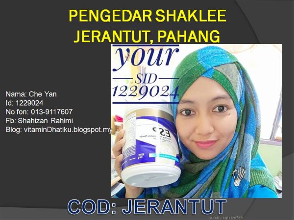 PENGEDAR SHAKLEE PAHANG