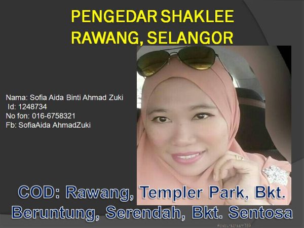 PENGEDAR SHAKLEE SELANGOR