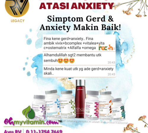 PUNCA DAN LANGKAH ATASI ANXIETY AGAR TERKAWAL