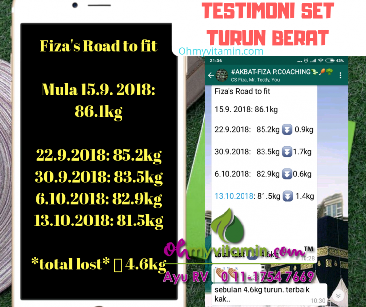TESTIMONI SET KURUS VIRAL AKBAT BY COACH AZAR