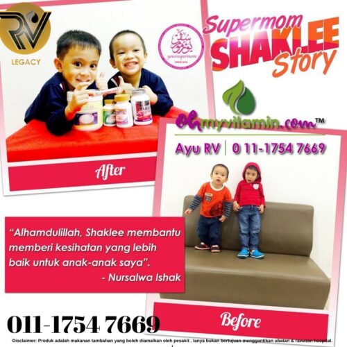 TESTIMONI SUPLEMEN KANAK-KANAK TERBAIK SET KANAK-KANAK SHAKLEE