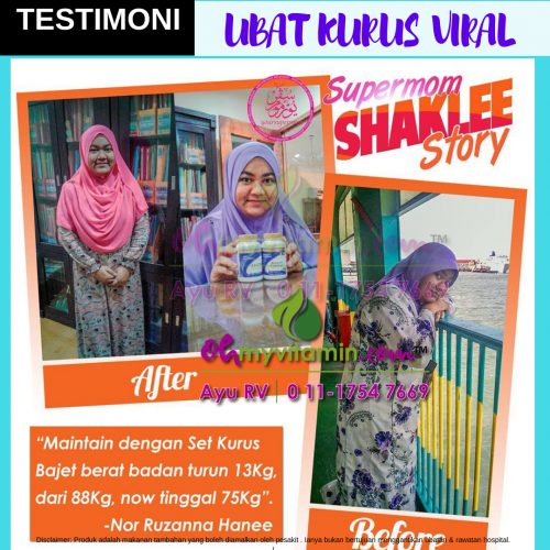 TESTIMONI UBAT KURUS VIRAL