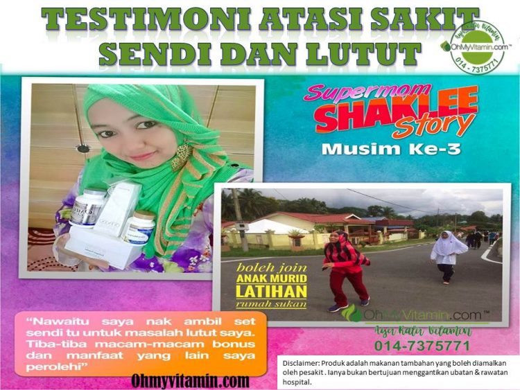 BEKAS GIMNAS WANITA 35 TAHUN KONGSI RAHSIA UBATI SAKIT SENDI DAN LUTUT
