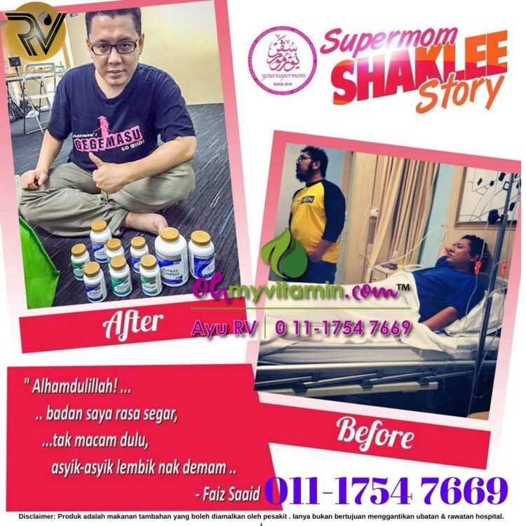 TINGKATKAN TAHAP KESIHATAN DENGAN SUPLEMEN SHAKLEE
