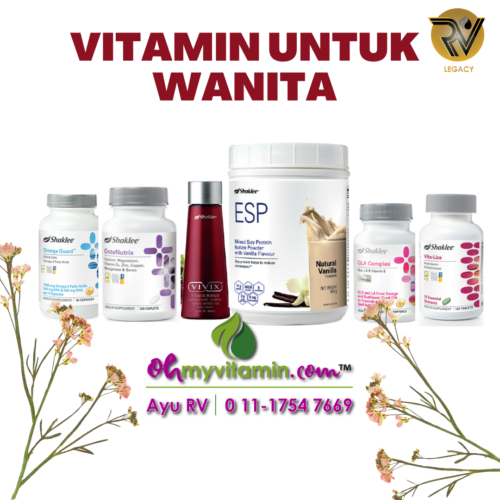 VITAMIN UNTUK WANITA 30 TAHUN KE ATAS