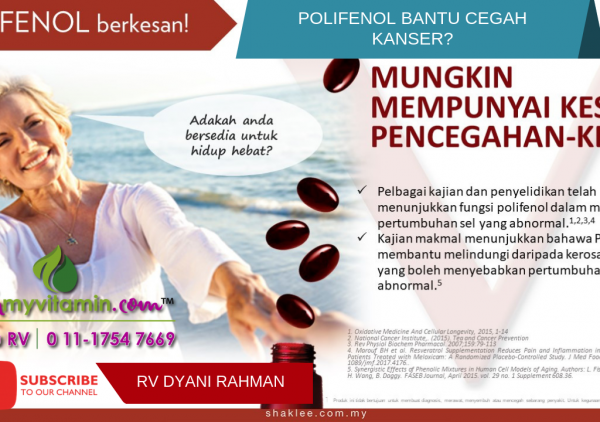 POLIFENOL BANTU CEGAH KANSER
