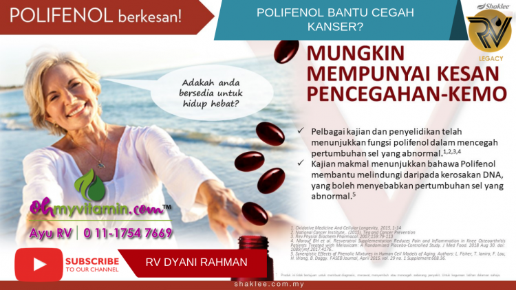 POLIFENOL BANTU CEGAH KANSER