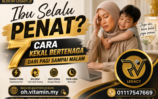 7 CARA KEKAL BERTENAGA DARI PAGI SAMPAI MALAM