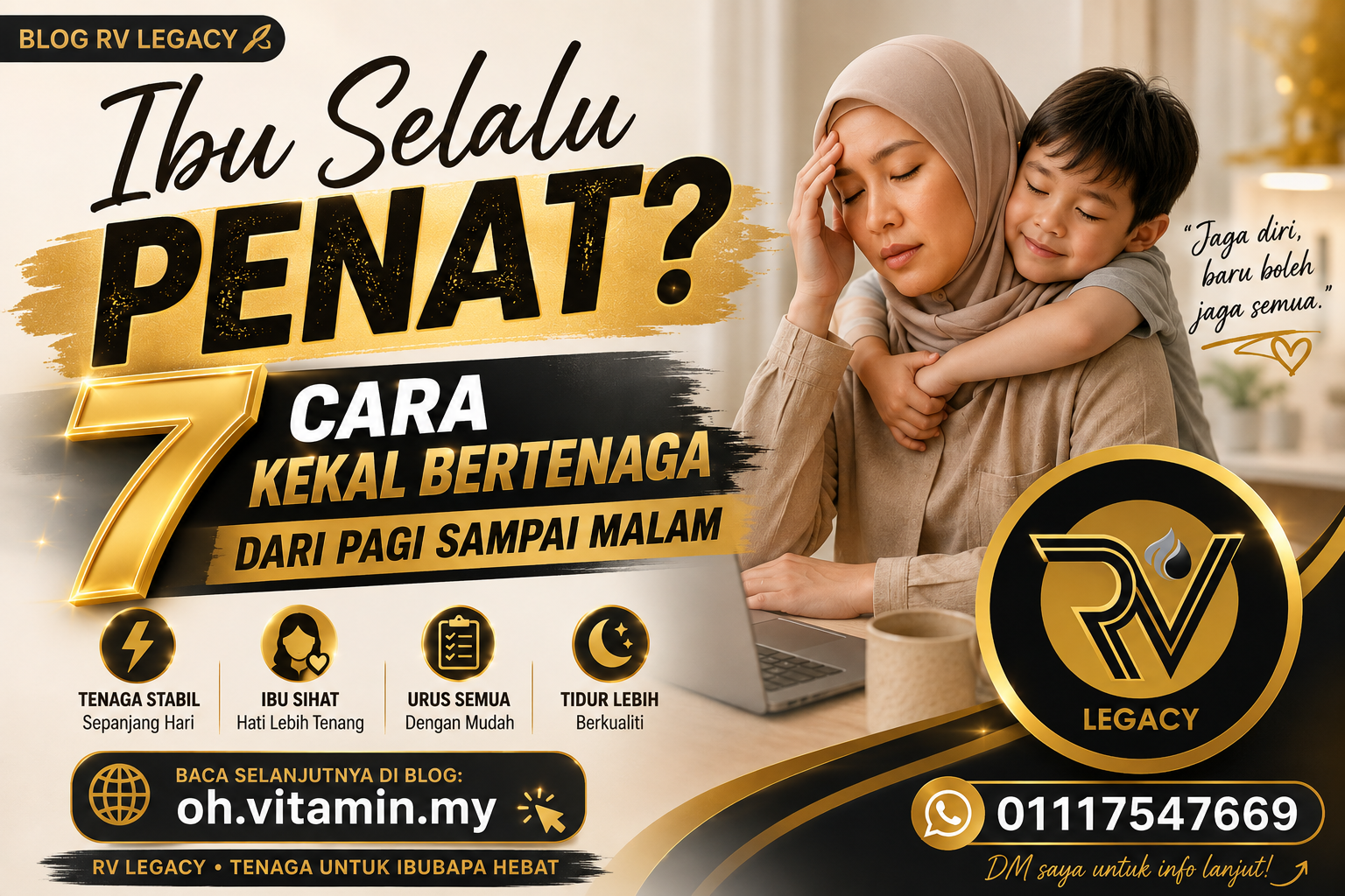 7 CARA KEKAL BERTENAGA DARI PAGI SAMPAI MALAM